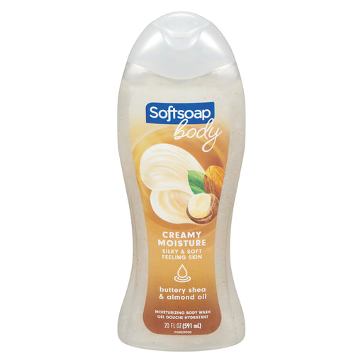 Softsoap Softsoap Body Wash, Moisturizing, Buttery Shea & Almond Oil 20 Fl Oz Body Wash White Smoke