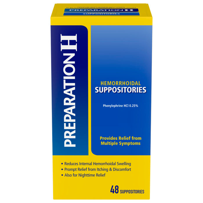 Preparation H Preparation H Hemorrhoid Symptom Treatment Suppositories Wood Burning Tools Dark Slate Blue
