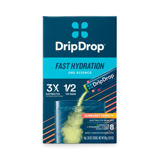 Drip Drop DripDrop Sunburst Electrolyte Drink Mix – Variety Pack Powdered Beverage Mixes Dark Slate Gray