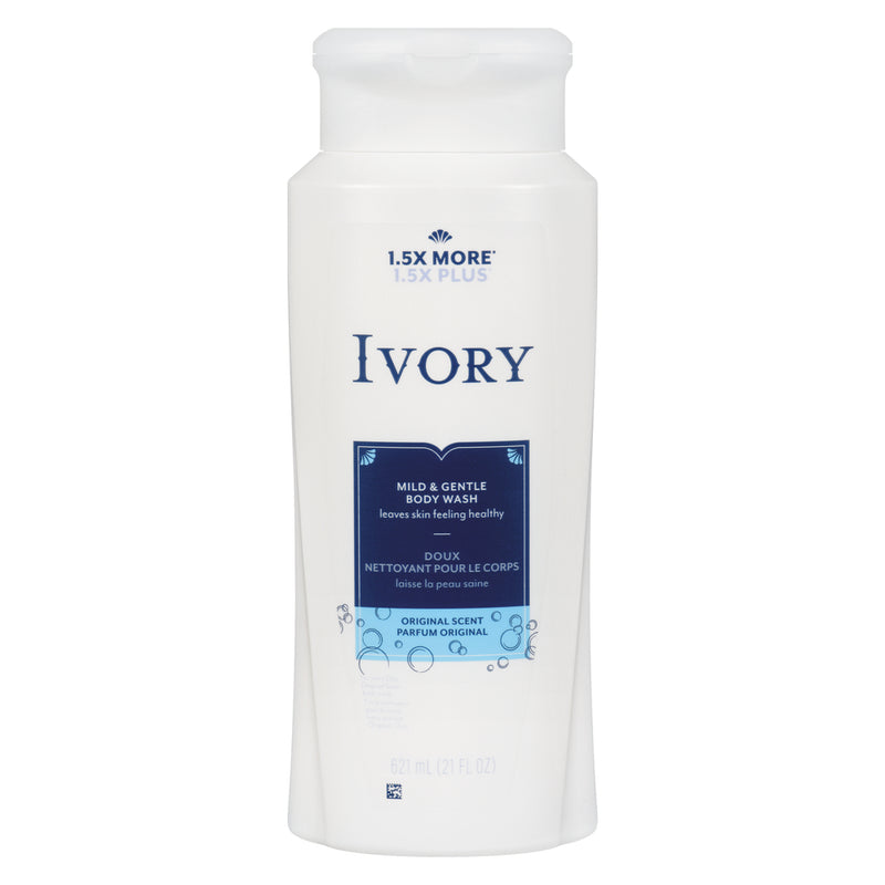 Ivory Ivory Mild & Gentle Body Wash, Original Scent, 21 oz Body Wash Lavender