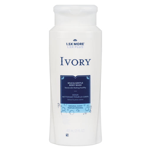 Ivory Ivory Mild & Gentle Body Wash, Original Scent, 21 oz Body Wash Lavender