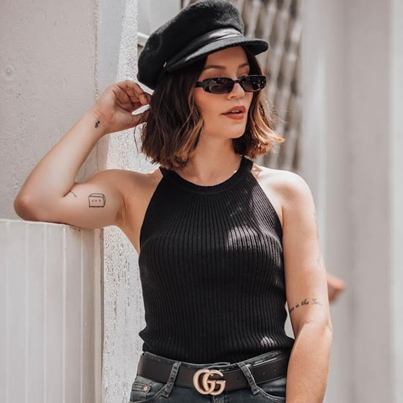 zeroUV Retro 1990's Thin Rectangle Fashion Sunglasses C547 Sunglasses Dark Gray Black Smoke,Black Lavender,Clear Green,Smoke Smoke,White Smoke