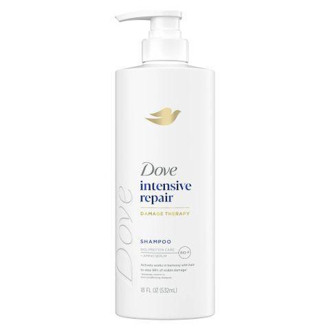 Dove Dove Intensive Repair Shampoo for Damaged Hair, Damage Therapy with Bio-Restore Complex, 18 oz Shampoo White Smoke