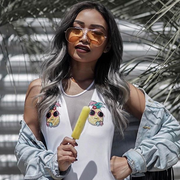 zeroUV Retro Color Tone Color Flat Lens Aviator Sunglasses A967 Sunglasses Dim Gray Silver Yellow,Silver Red,Gold Orange,Gold Pink,Gold Blue,Gold Purple
