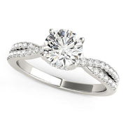 Bids.com 14k White Gold Fancy Prong Split Shank Diamond Engagement Ring (1 1/4 cttw) Rings White Smoke 3 / White Gold,3.5 / White Gold,4 / White Gold,4.5 / White Gold,5 / White Gold,5.5 / White Gold,6 / White Gold,6.5 / White Gold,7 / White Gold,7.5 / White Gold,8 / White Gold,8.5 / White Gold,9 / White Gold