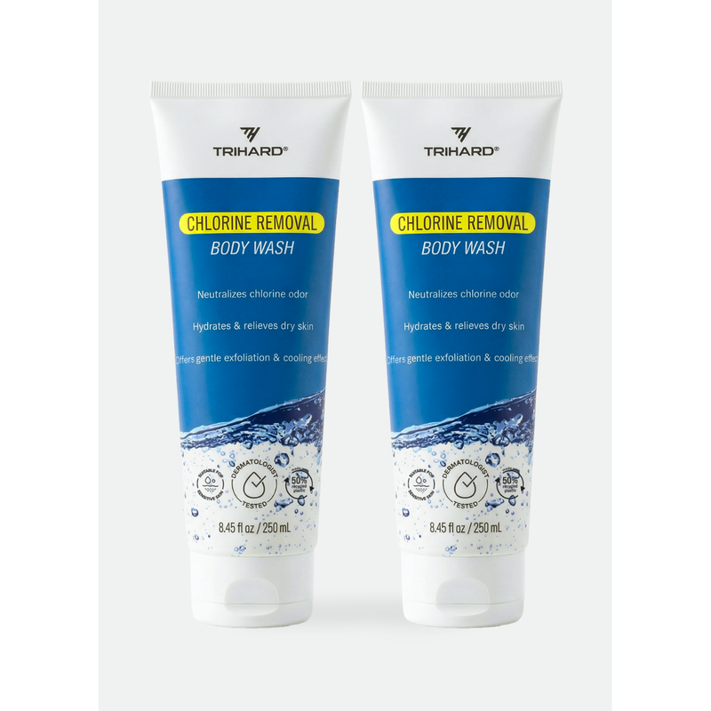 TRIHARD Chlorine Removal Body Wash Single Product Lavender Pack Of Two
