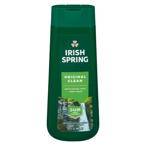 Irish Spring Irish Spring Original Clean Body Wash For Men - 20 Fl Oz Body Wash Dark Green
