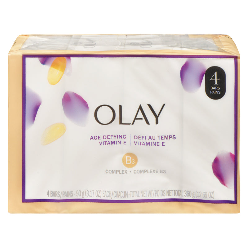 Olay Olay Moisture Outlast Age Defying Beauty Bar With Vitamin E Bar soap Antique White