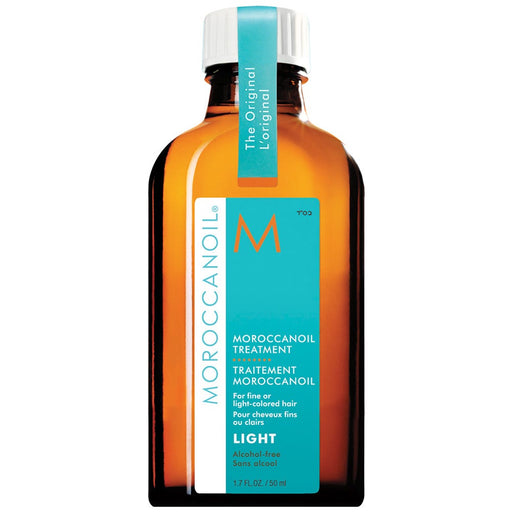 Moroccanoil Moroccanoil Treatment Light Oil For Fine, Colour-treated Hair 50 Ml Hair Care White Smoke