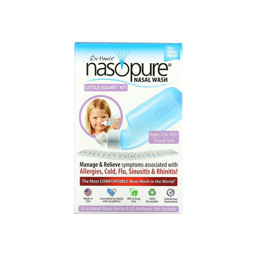 Dr. Hana's Nasopure Dr. Hana's Nasopure Nasal Wash System, Little Squirt Kit, 1 Kit Health Care White Smoke
