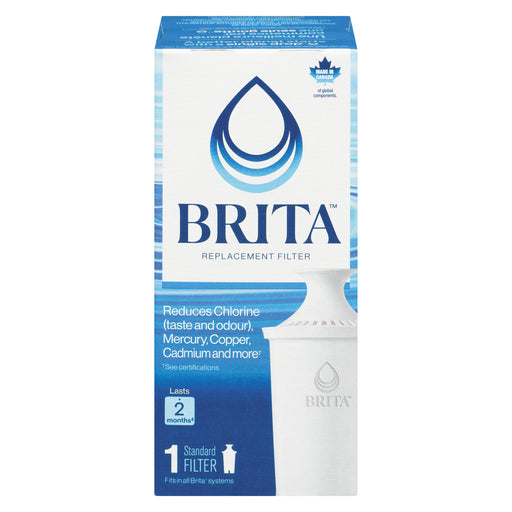Brita Brita Standard Water Filter, Replacement Filters For Pitchers & Dispensers Water Filters Lavender