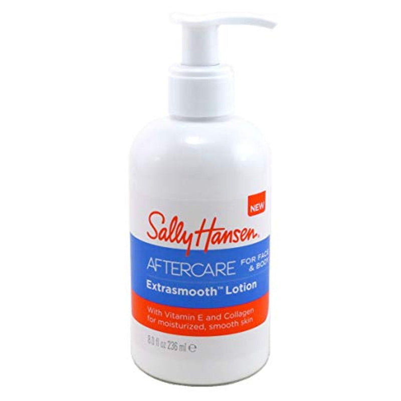 Sally Hansen Sally Hansen Aftercare Extra Smooth Face & Body Lotion 8 Oz Pump Lotion & Moisturizer White Smoke