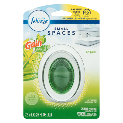 Febreze Febreze Small Spaces Air Freshener, With Gain Scent, Original Air Fresheners Lavender