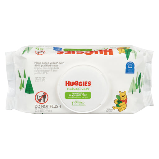 Huggies Huggies Natural Care Sensitive Baby Wipes - Fragrance Free Baby Wipes Lavender