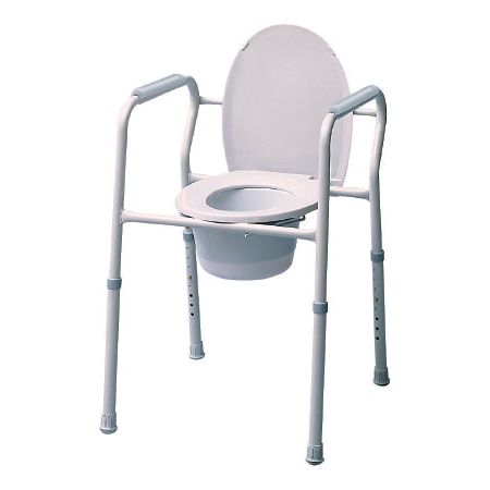 Graham field Graham field Commode No.7103A 4 CS Toilet & Bidet Seats White Smoke