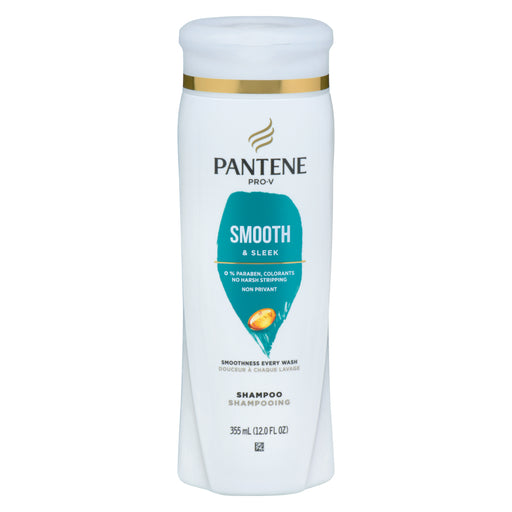 Pantene Pantene Smooth & Sleek 72 Hr Smoothness Shampoo 12 Fl Oz Shampoo Lavender