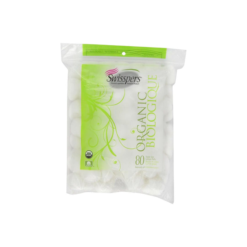 Swisspers Swisspers Organic Essentials Triple Size Cotton Balls Cotton Balls White Smoke