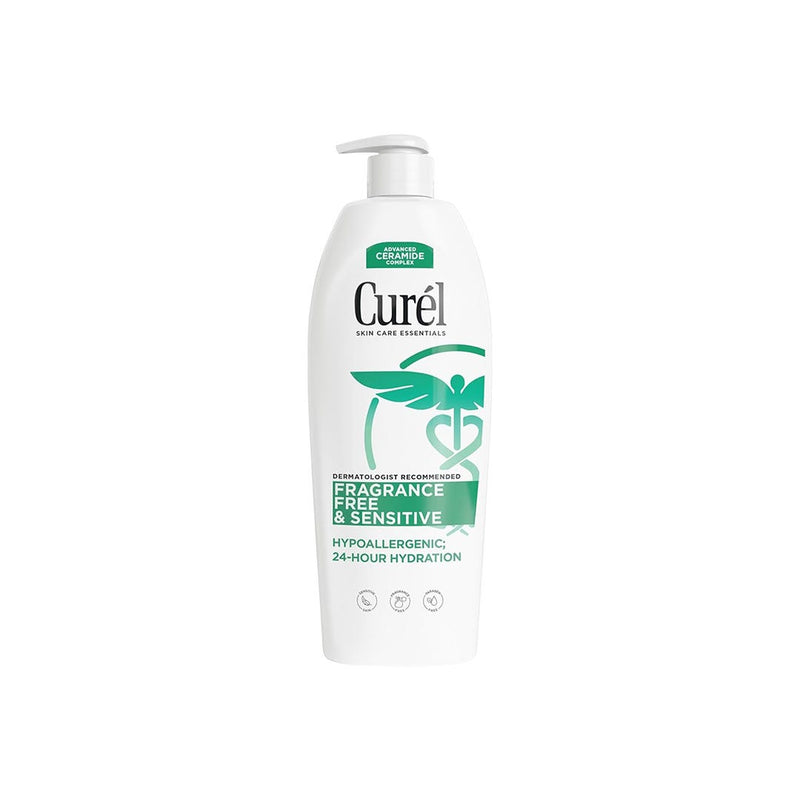 Curel Curel Fragrance Free Comforting Body Lotion For Dry, Sensitive Skin, 20 Oz Lotion & Moisturizer White Smoke