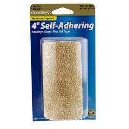 Perrigo Perrigo GoodSense Self Grip Self Adhering Beige Bandage 4" Medical Tape & Bandages Dark Khaki