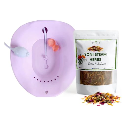 Belle's Secrets Yoni Steam Pot & Herbs Combo Yoni Steam Herbs Thistle