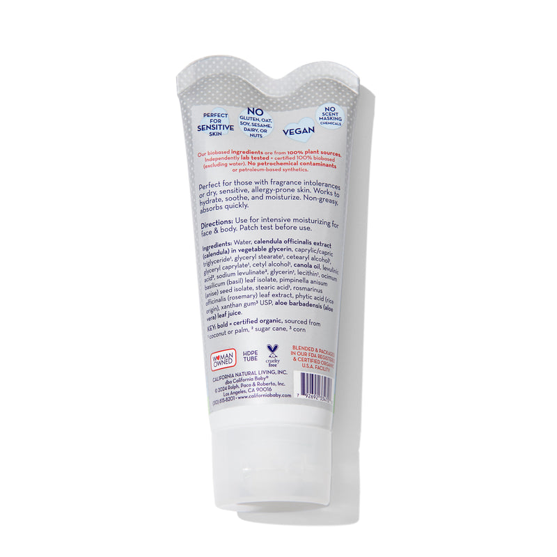 California Baby (No Fragrance) Super Sensitive™ Cream Creams White Smoke 2.9oz/82g