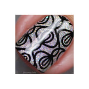 UberChic Beauty Collection 28 Stamping Plate Black
