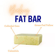 FATCO Skincare Products Baby Fat Bar, 4 Oz White Smoke