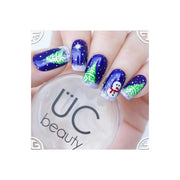 UberChic Beauty Holiday Jingle, (Christmas-03) Stamping Plate Gray