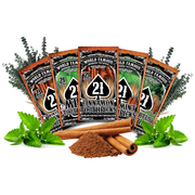 BiteMyWood Flavored Birchwood Toothpicks Variety Pack, 21-Count Resealable Bags Beauty & Personal Care - Nasal & Oral Care - Dental Floss & Picks Dark Salmon Get All 5