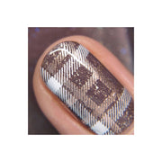 UberChic Beauty Pretty In Plaid-01 Stamping Plate Dim Gray