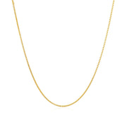 Bids.com 14k Yellow Gold Diamond Cut Round Wheat Chain 0.6mm Necklaces White Smoke 16 / Yellow Gold,18 / Yellow Gold,20 / Yellow Gold,One / Yellow Gold