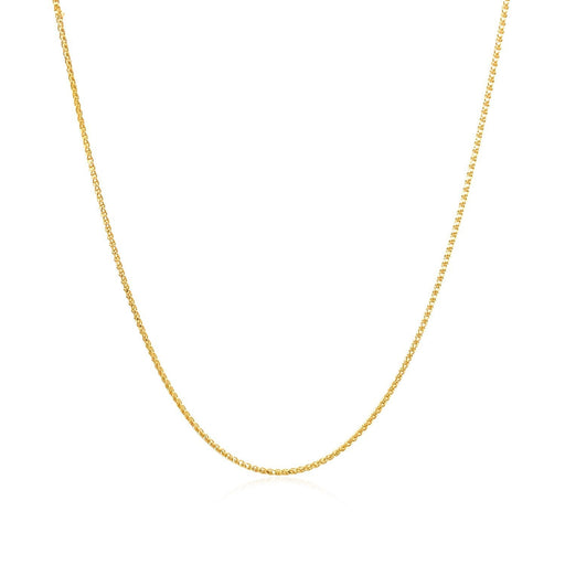Bids.com 14k Yellow Gold Diamond Cut Round Wheat Chain 0.6mm Necklaces White Smoke 16 / Yellow Gold,18 / Yellow Gold,20 / Yellow Gold,One / Yellow Gold