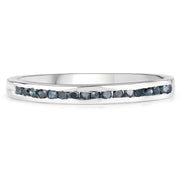 Bids.com 0.20 Carat Genuine Blue Diamond .925 Sterling Silver Ring Rings White Smoke size 7.00,size 8.00,size 9.00,size 5.00,size 5.50,size 6.50,size 7.75,size 8.50,size 6.00,size 6.75,size 10.50,size 10.75,size 10.00