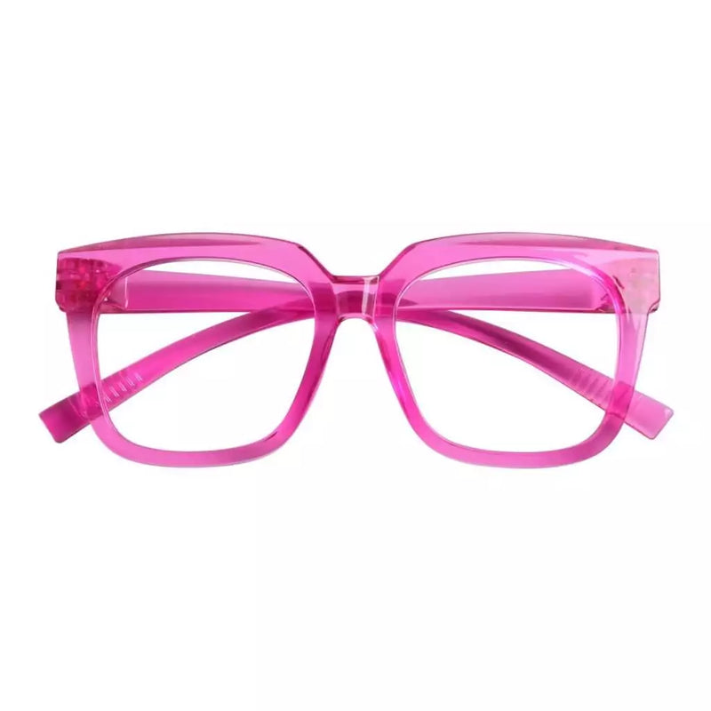 eyekeeper.com PcFae | Ready-made Readers Eyeglasses Hot Pink Black / +0.50,Black / +0.75,Black / +1.00,Black / +1.25,Black / +1.50,Black / +1.75,Black / +2.00,Black / +2.25,Black / +2.50,Black / +2.75,Black / +3.00,Black / +3.25,Black / +3.50,Black / +3.75,Black / +4.00,Light Blue / +0.50,Light Blue / +0.75,Light B