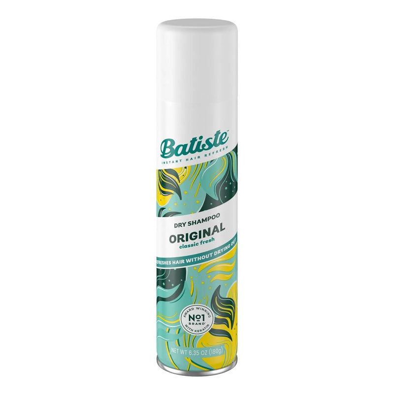 Batiste Batiste Original Dry Shampoo, 6.35 OZ Bottle, Hair Refreshment Shampoo Light Gray