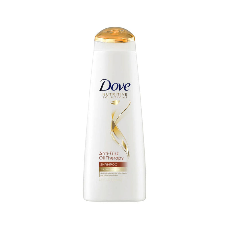 Dove Dove Nutritive Solutions Anti Frizz Shampoo Oil Therapy With Nutri-Oils 12 Fl Oz Shampoo White Smoke