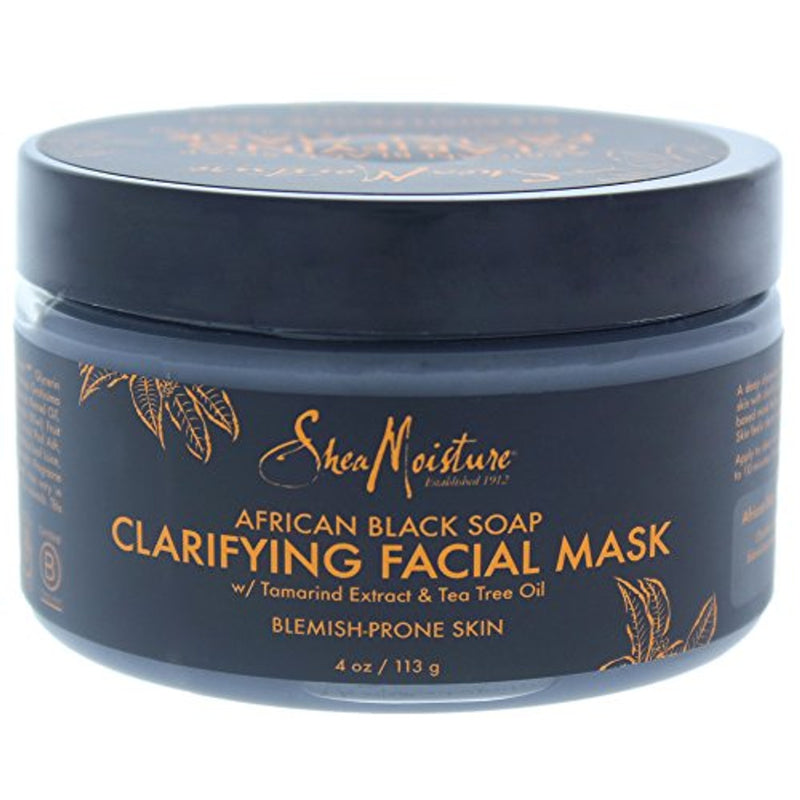 SheaMoisture SheaMoisture African Black Soap Problem Skin Facial Mask Masks Dark Slate Gray