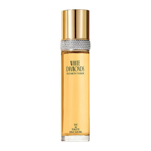 Elizabeth Taylor Elizabeth Taylor White Diamonds – 3.3 oz Eau De Toilette Spray for Women Health & Beauty Light Goldenrod