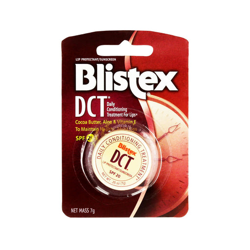 Blistex Blistex DCT Daily Conditioning Treatment For Lips 20 SPF, 0.25 x 12 ea Lip Balms & Treatments Black