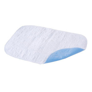 0 Essential Medical Supply Quik Sorb Quilted Cotton Brushed Polyester Reusable Underpad Medical Supplies White Smoke