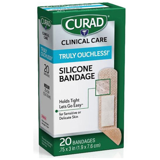 Curad Curad Truly Ouchless! Flexible Fabric Bandage .75x3in Medical Tape & Bandages Lavender