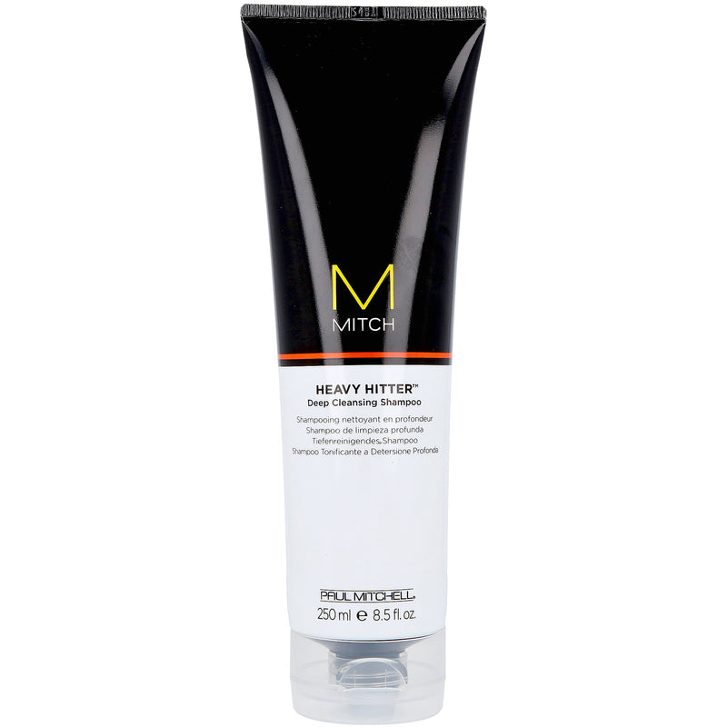 Paul Mitchell Paul Mitchell Mitch Heavy Hitter Deep Cleansing Shampoo 8.5 Oz Shampoo White Smoke