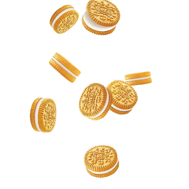 Oreo Oreo Nabisco Golden Mini Sandwich Cookies 1.5 Oz. Bag Cookies White Smoke