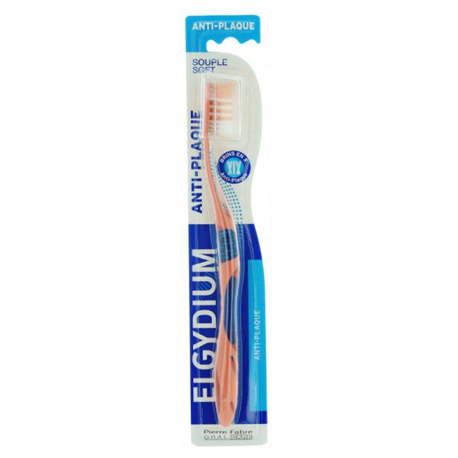Elgydium Elgydium Anti-Plaque Toothbrush Soft Toothbrushes White Smoke