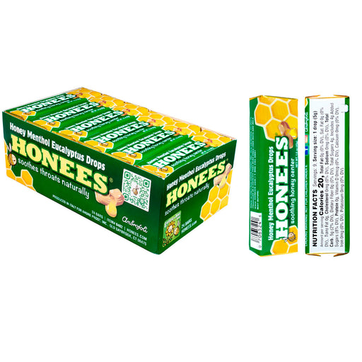 Honees Honees Cough Drops Menthol Eucalyptus Health & Beauty White Smoke