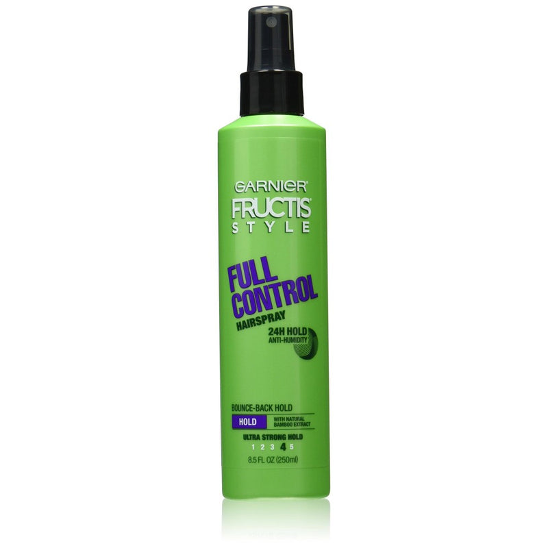 Fructis Fructis Garnier Style Full Control Hairspray, Non-Aerosol, Ultra Strong Hold 4 - 8.5 Fl Oz Hair Care White Smoke