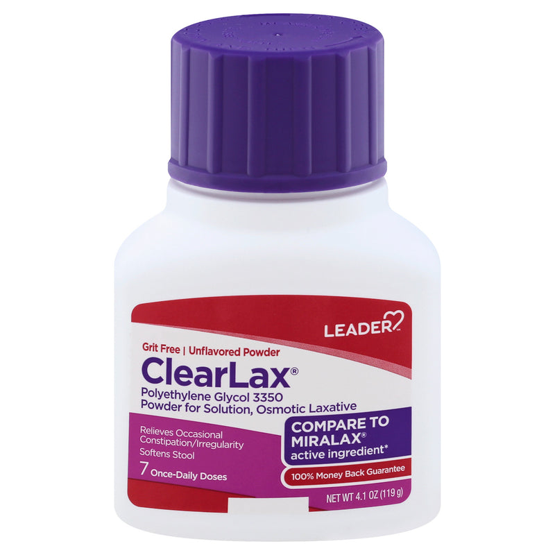 Leader Leader Laxative Powder 4.1 Oz Medicine & Drugs White Smoke