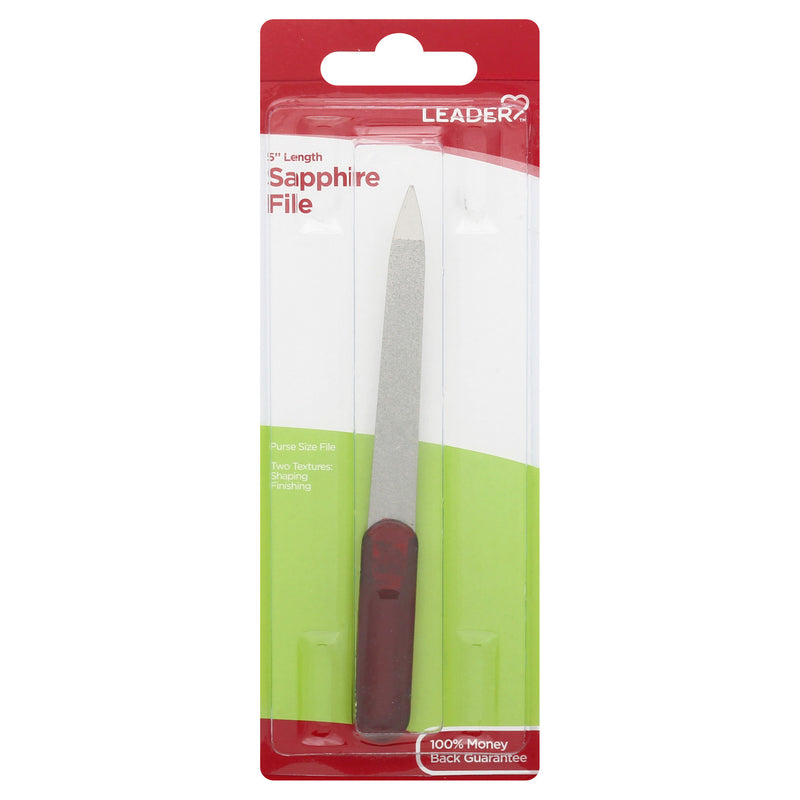 Leader Leader Sapphire File, 5 Inch Length Insoles & Inserts Lavender