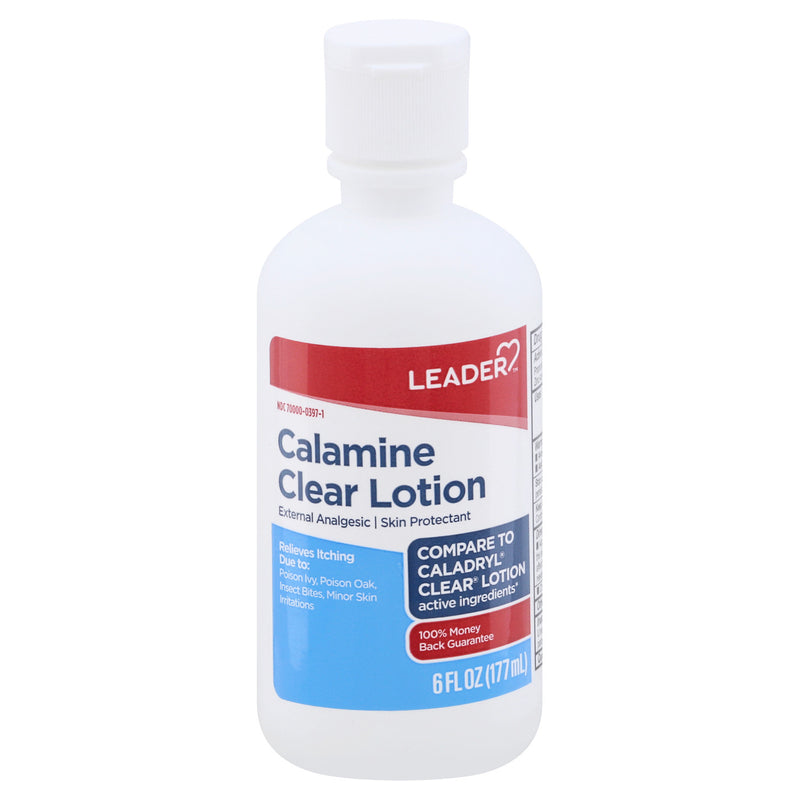 Leader Leader Calamine Clear Lotion Itch Relief 6oz Lotion & Moisturizer Lavender