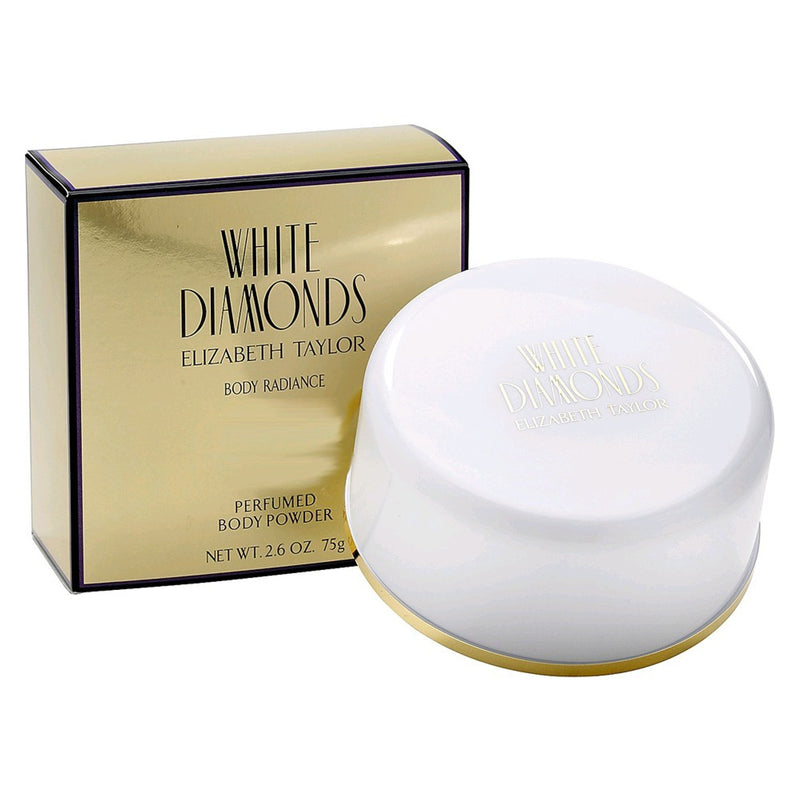 Elizabeth Taylor White Diamonds by Elizabeth Taylor Luxury Dusting Powder for Women, 2.6 oz Skin Care White Smoke